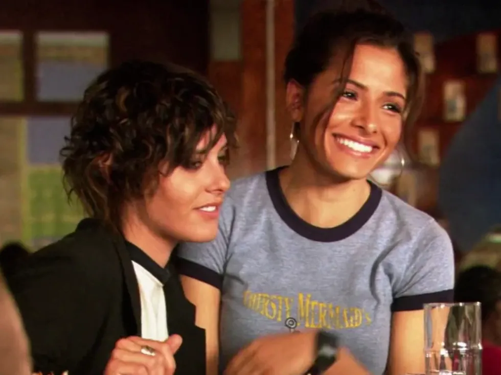 Shane and Carmen in The L Word