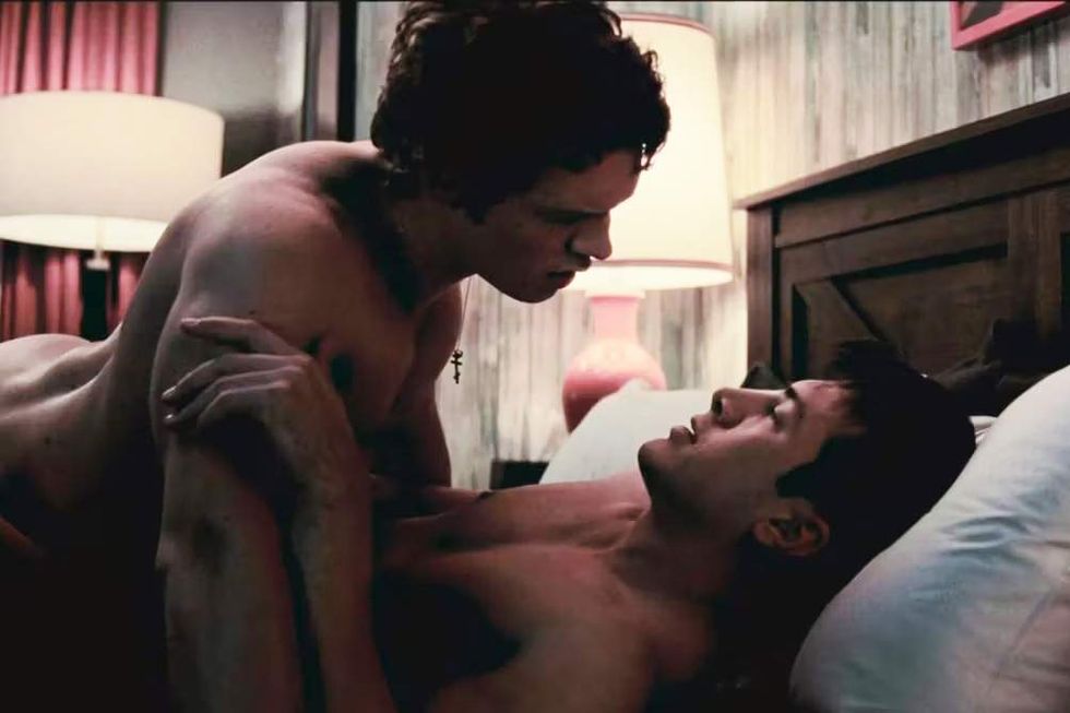 Shane and Ilya in 'Heated Rivalry' season 1.\u200b