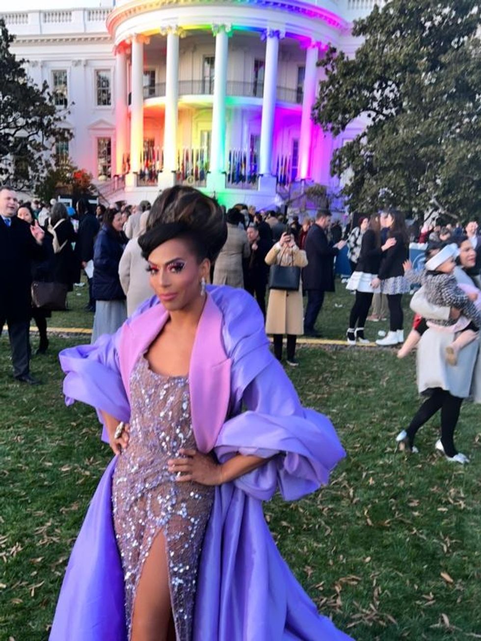 Shangela at the White House