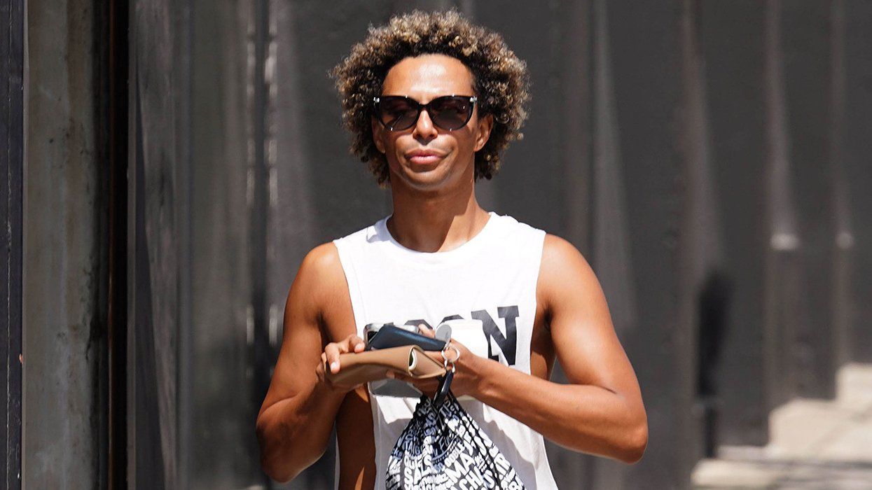 Shangela running errands Los Angeles California celebrity street sighting