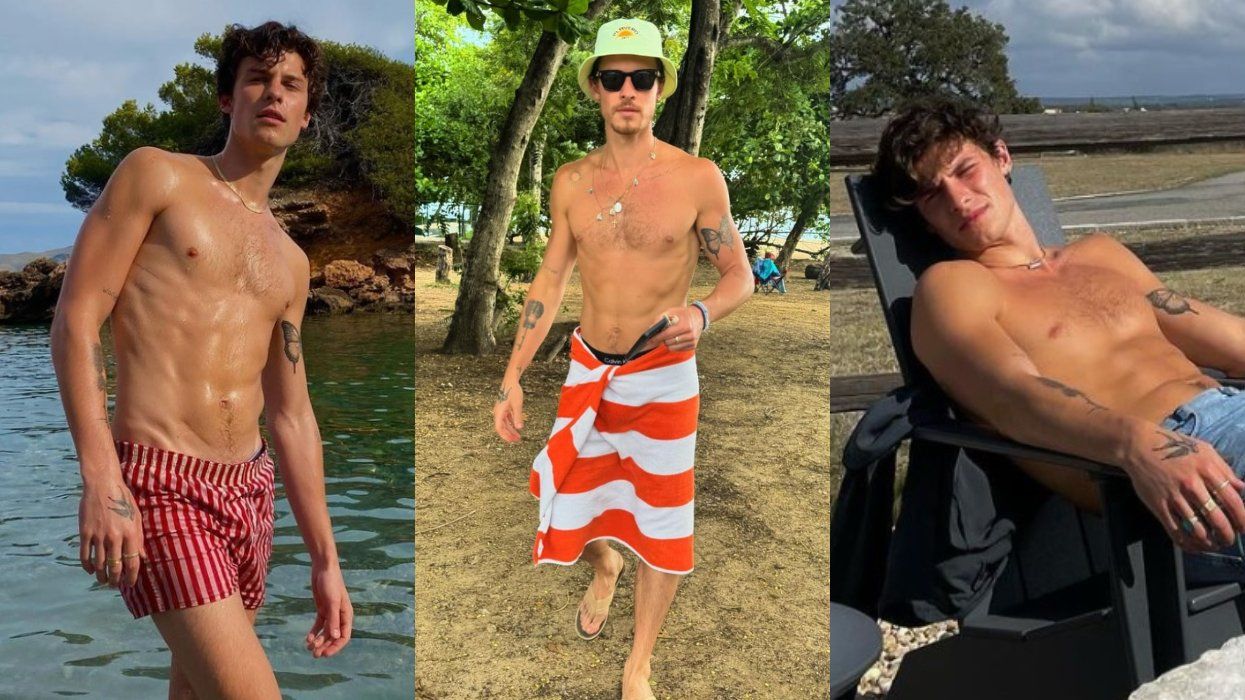 Shawn Mendes sexy shirtless sweaty pictures