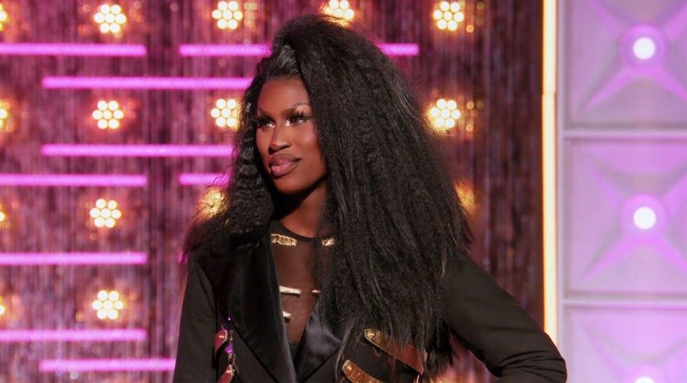 Shea Coule\u00e9 performing on the Variety Show challenge of RuPaul's Drag Race All Stars season 7