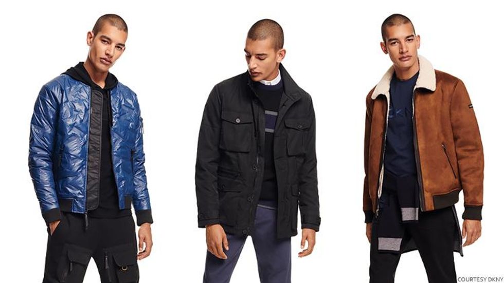 Shelter in the Storm - Our new favorites in classic colors from DKNY.