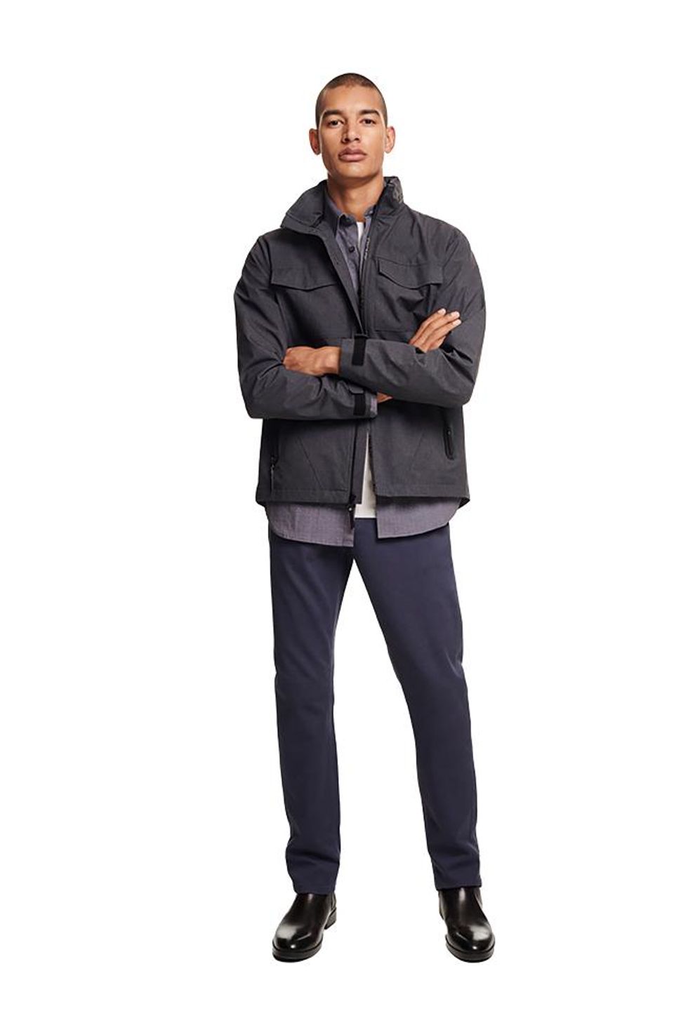 Shelter in the Storm - Our new favorites in classic colors from DKNY.