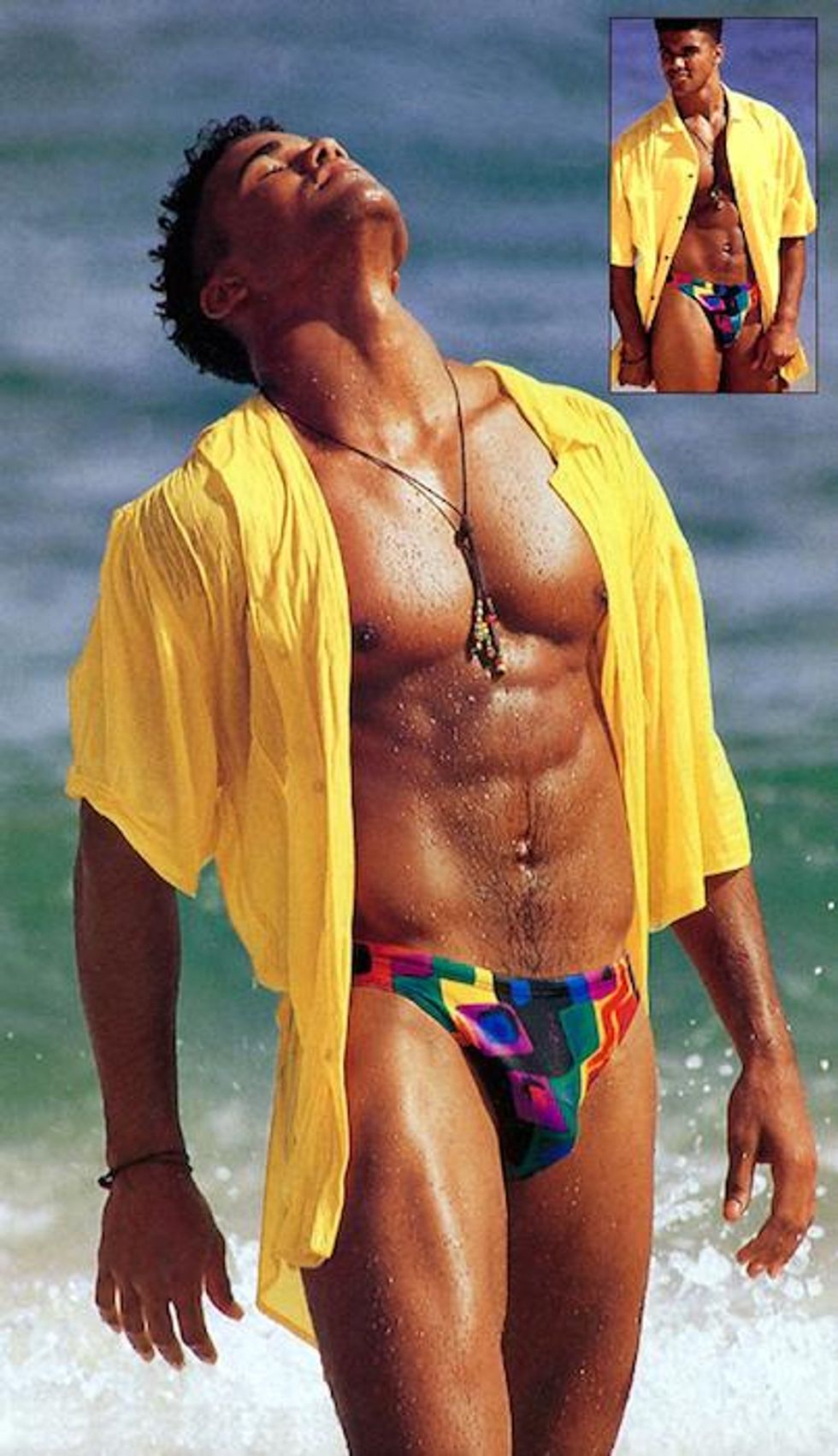 Shemar Moore in Undergear