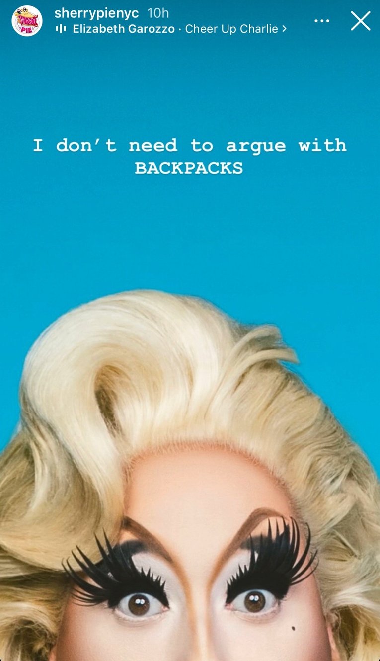 Sherry Pie via Instagram story