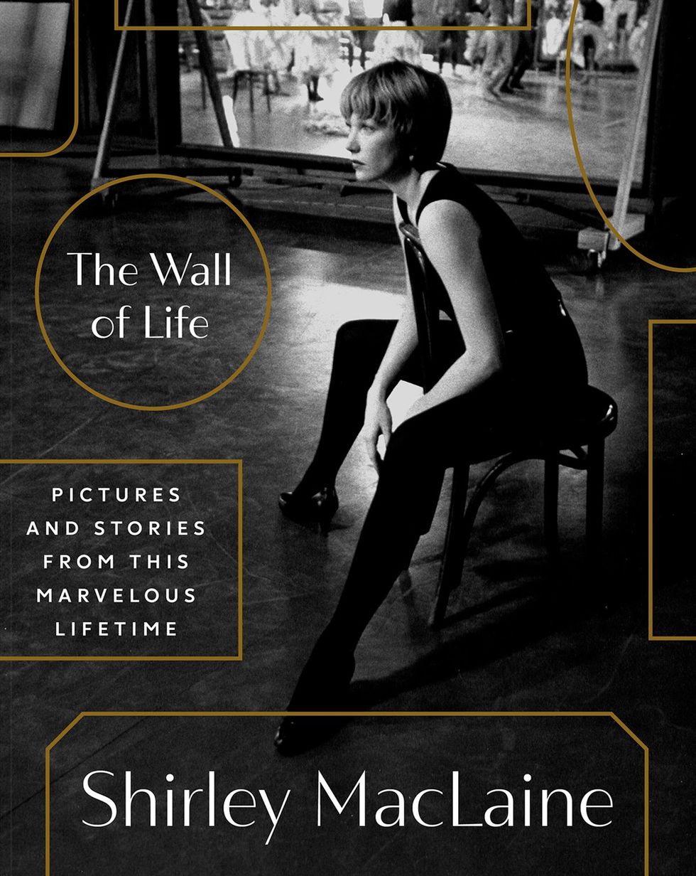 Shirley MacLaine book cover wall of life