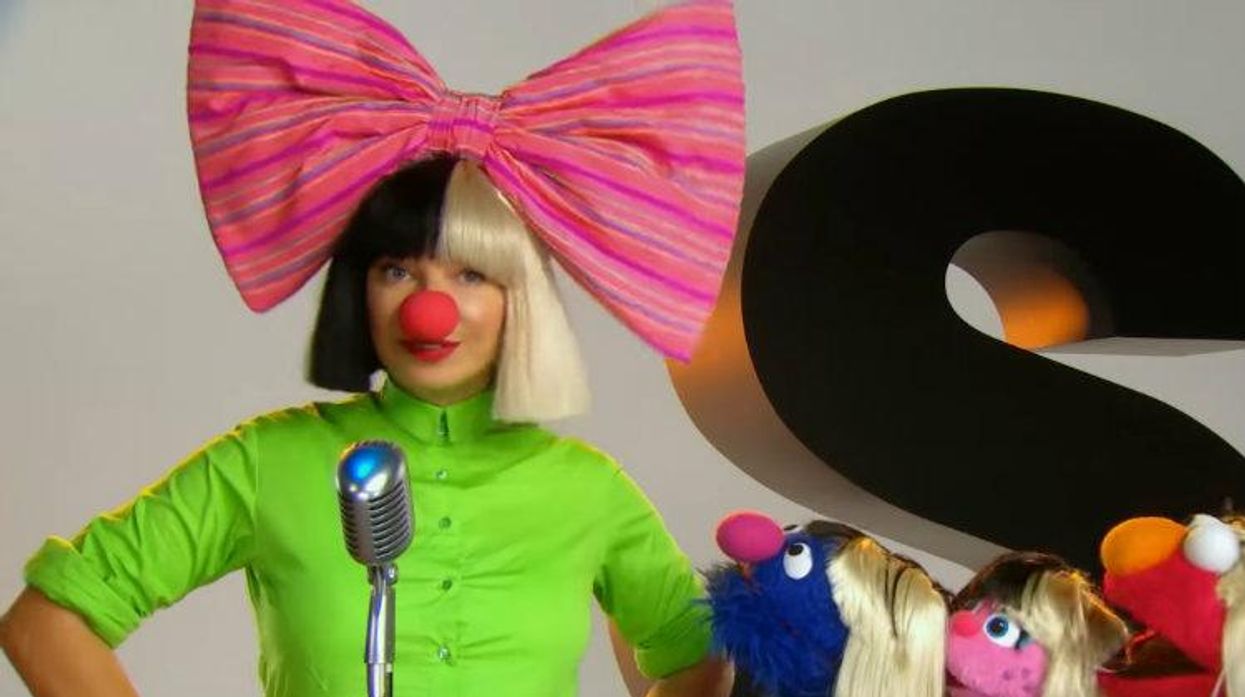 Sia, Sesame Street, Elmo, Cookie Monster, Grover