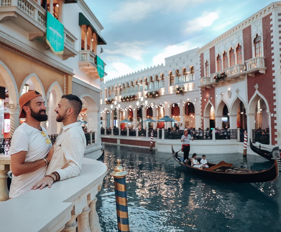 Simone Salton & Marco Girardi of World Mappers at The Venetian Resort Las Vegas