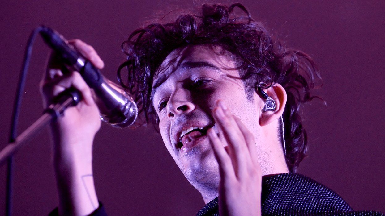 Singer Matty Healy Concert