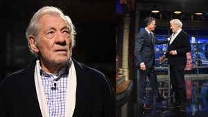 Ian McKellen recites Shakespeare to slam 'mountainous inhumanity' in U.S.