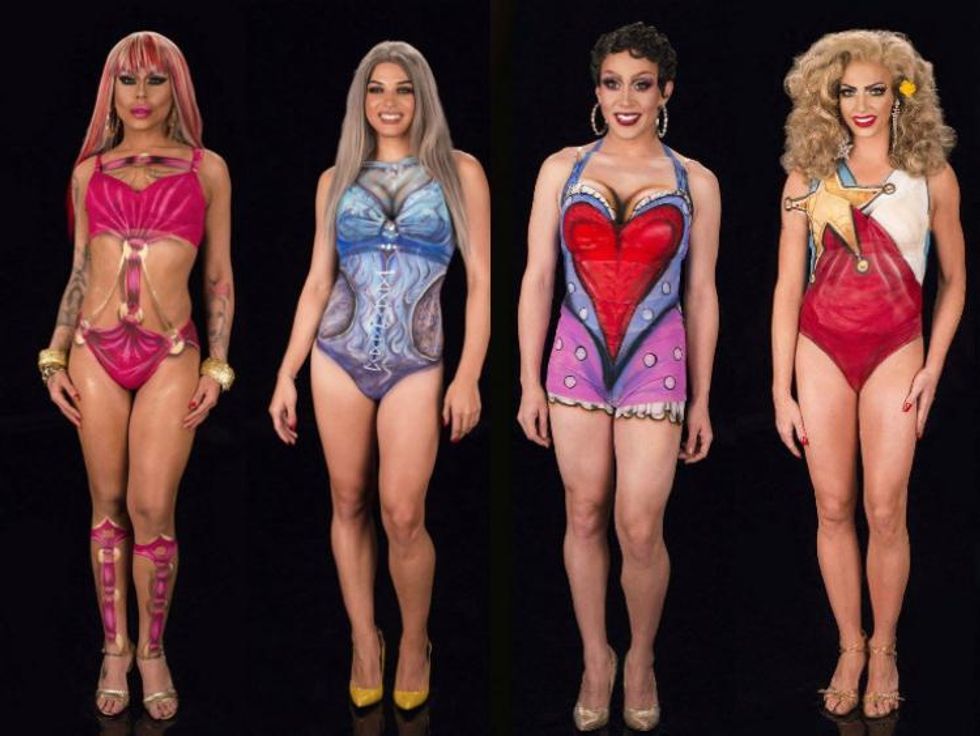 Body Paint – Skin Wars Casting Day for Spring 2016 Premier