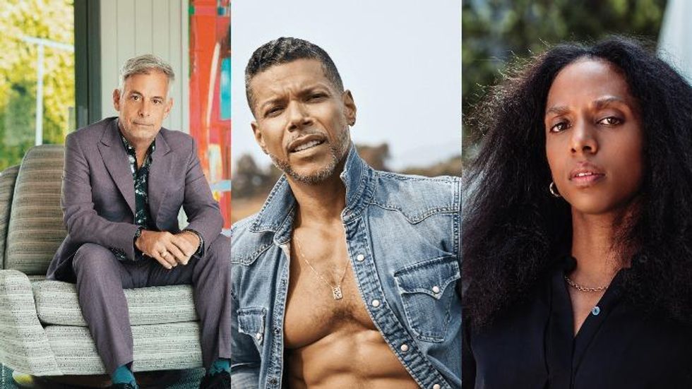 Slideshow of Out100 covers