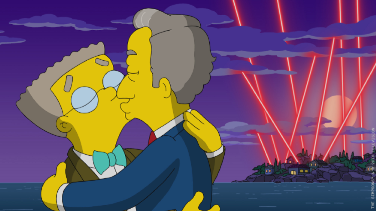 Smithers Finally Gets a Boyfriend The Simpsons