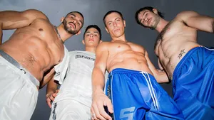 35 sweaty, sexy shots of new Sniffies soccer gear