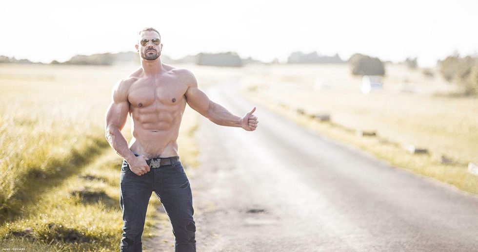 So basically these photos are a collaboration between artists.