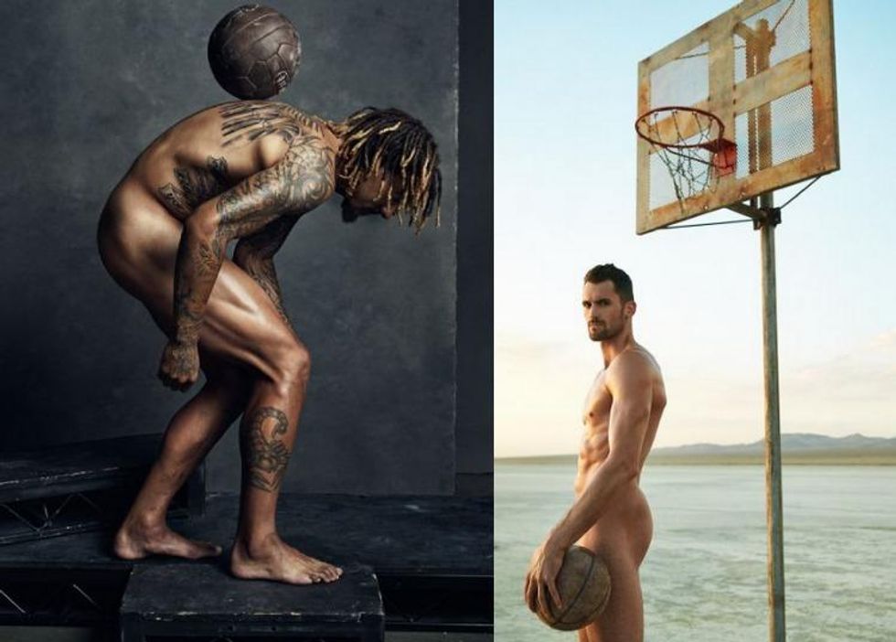 Soccer Player Jermaine Jones & NBA's Kevin Love