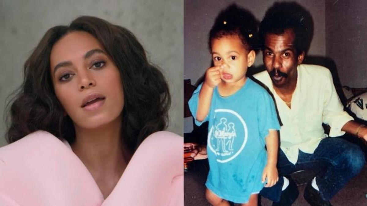 Solange and her uncle Johnny