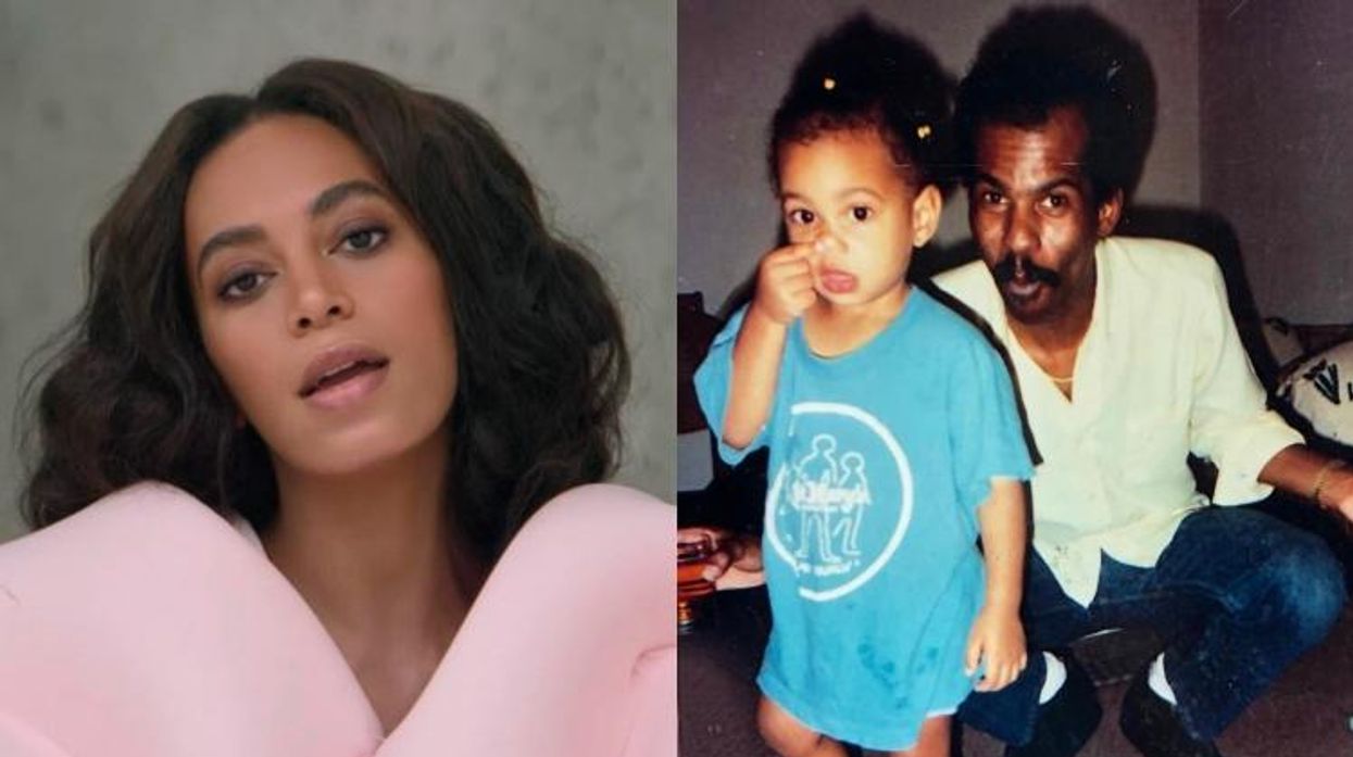 Solange and her uncle Johnny