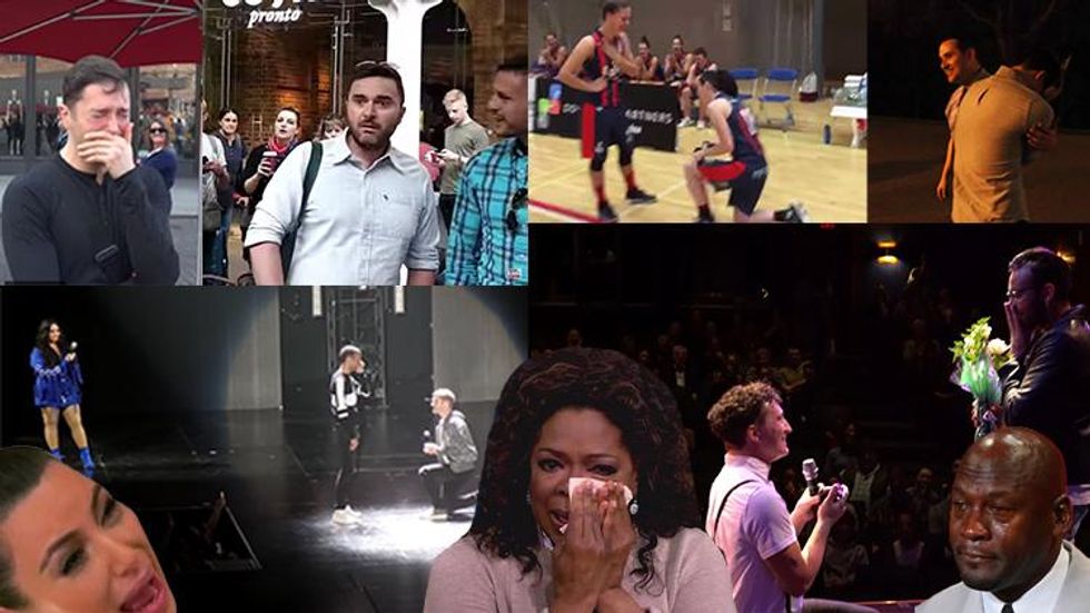 Some of the Best LGBT Surprise Proposals