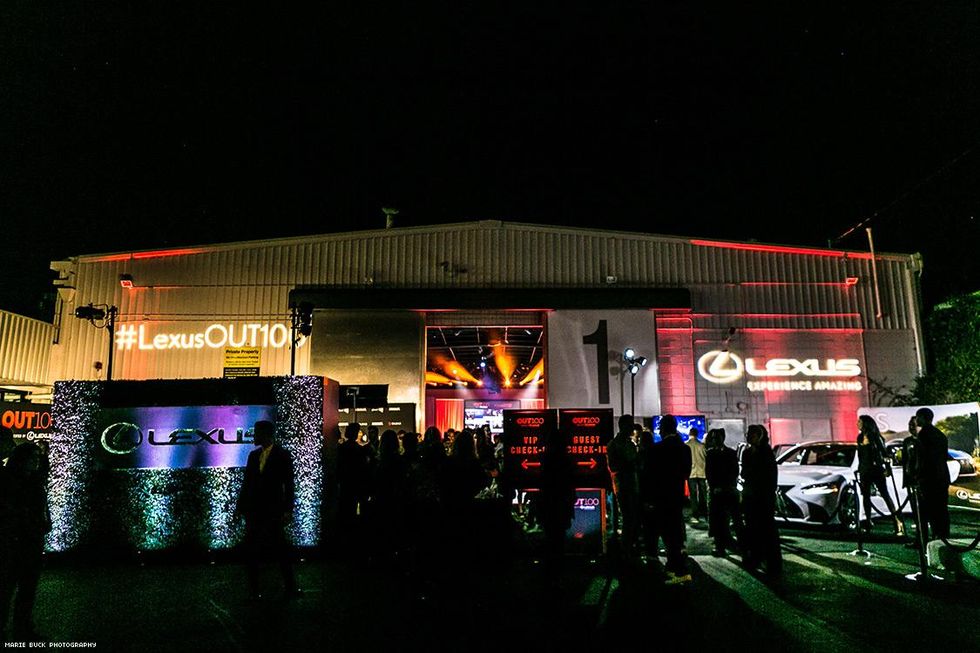 Some of the most influential people in the LGBTQ community showed up to celebrate this year's OUT100 honorees.