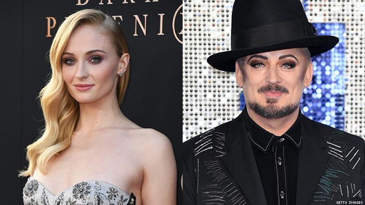 Sophie Turner Wants to Play Boy George in a Biopic