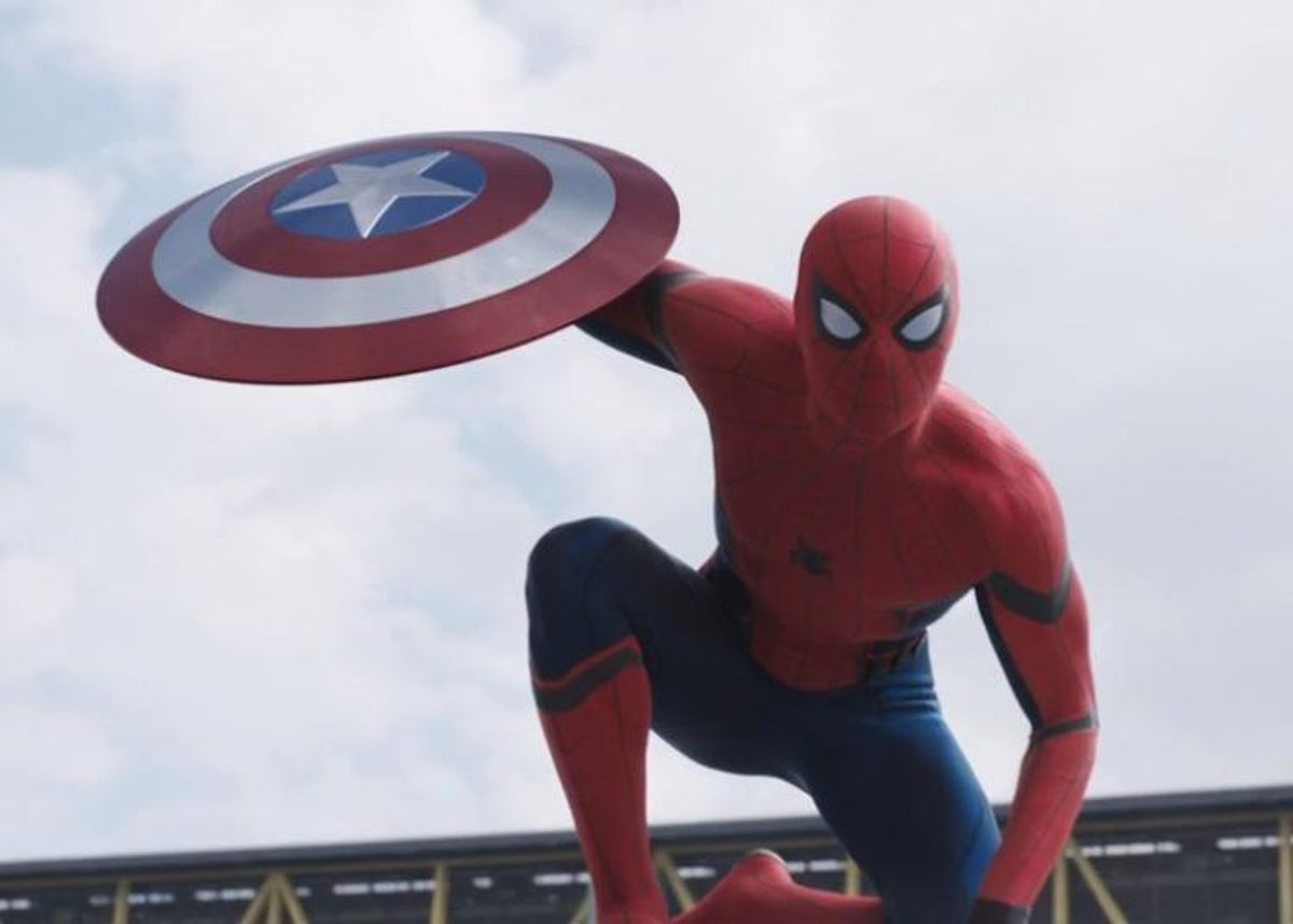 Spiderman, Captain America