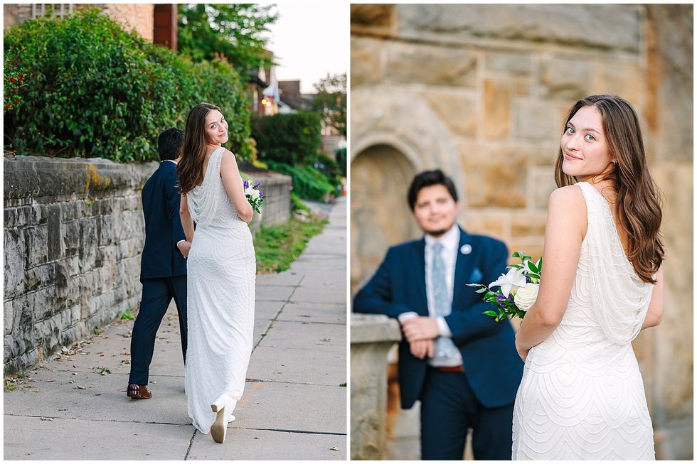 Staged examples of accessory posing.