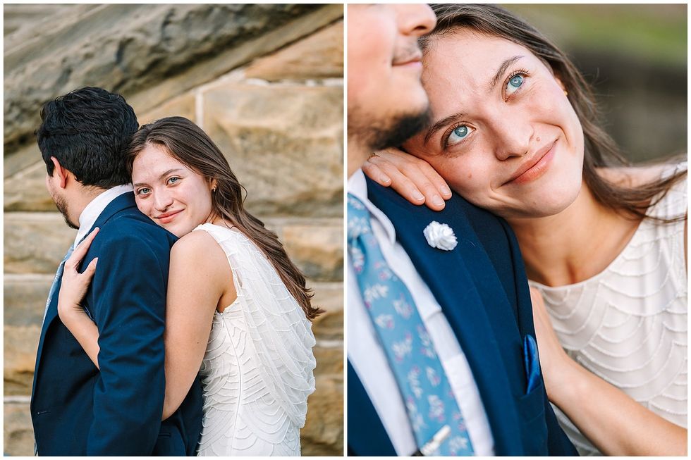 Staged examples of accessory posing.