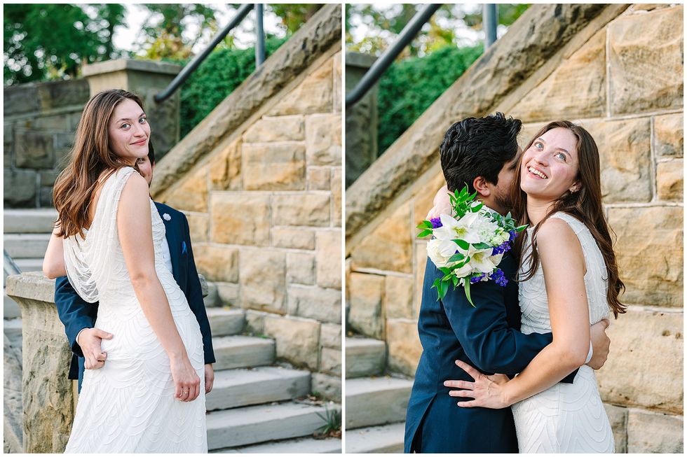 Staged examples of accessory posing.