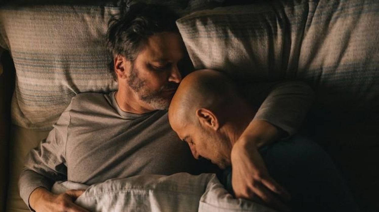 Stanley Tucci and Colin Firth in Supernova