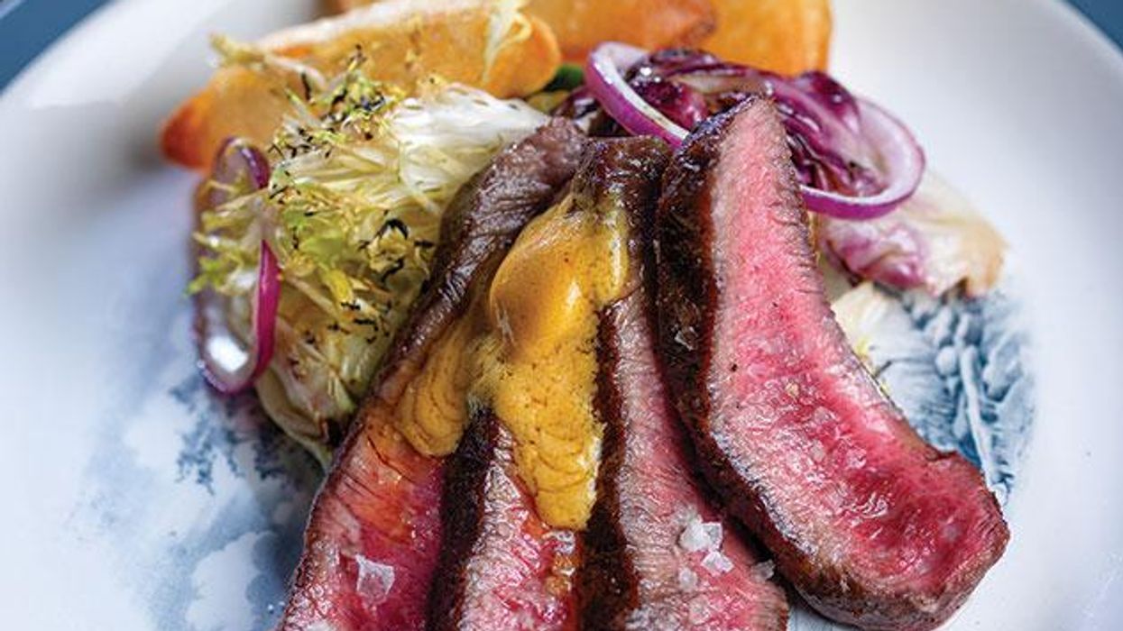 Steak-frites-with-uni-butter-rot