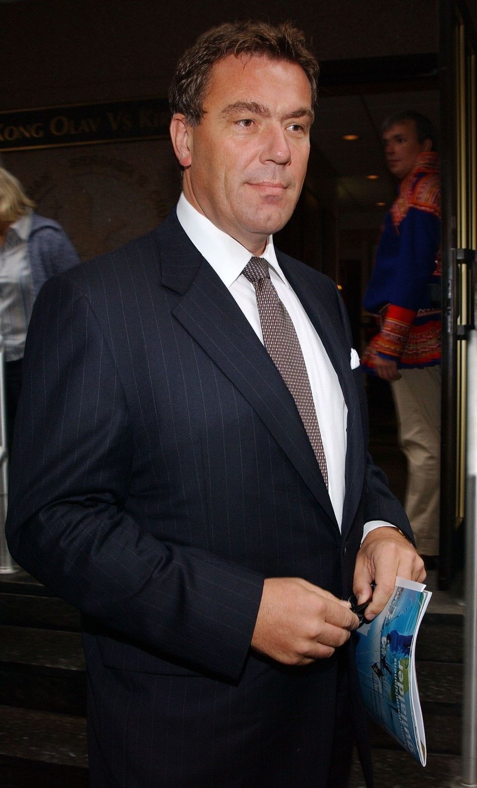 Stein Erik Hagen at the Norwegian Seamans Church in October 2002