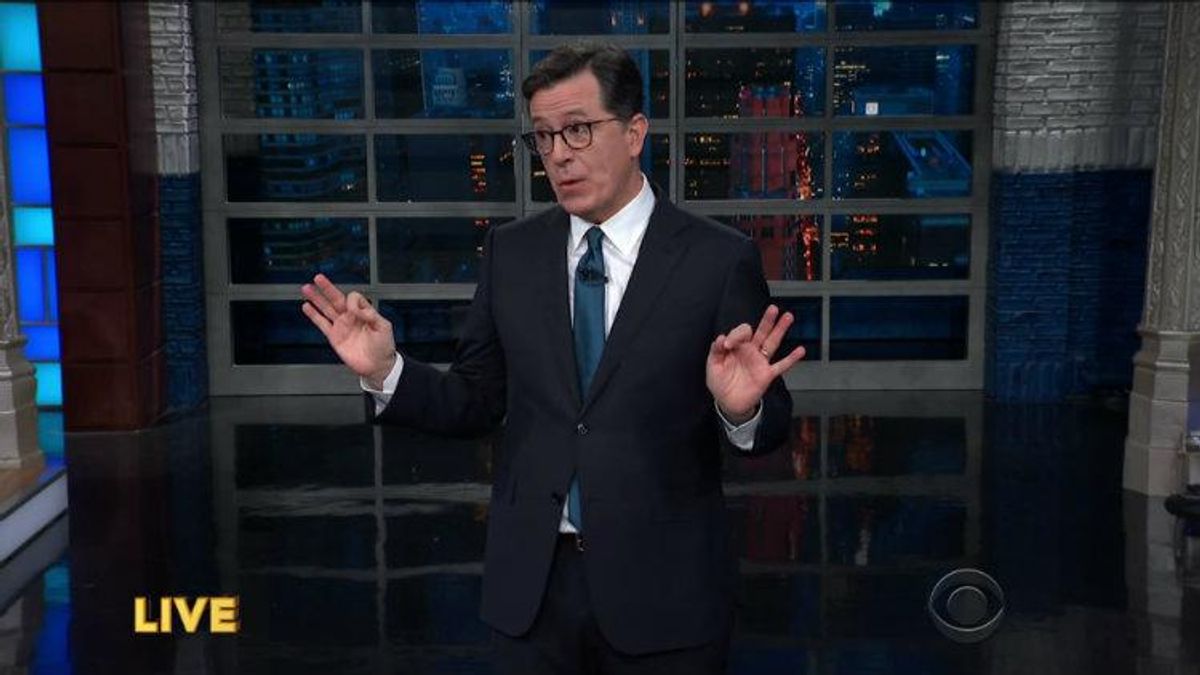 Stephen Colbert, Donald Trump, State of the Union