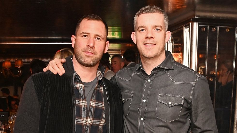 Steve Brockman and Russell Tovey
