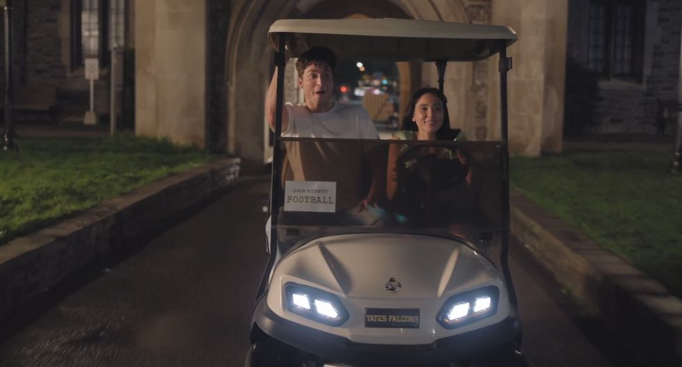 Still from 'Overcompensating'