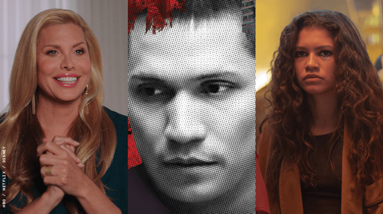 stills from Disclosure, Welcome to Chechnya, and Euphoria