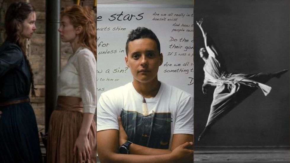 Stills from The World to Come, Ailey, and Together Together