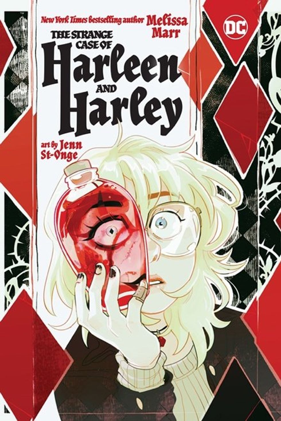 strange case of harleen and harley cover harley quinn