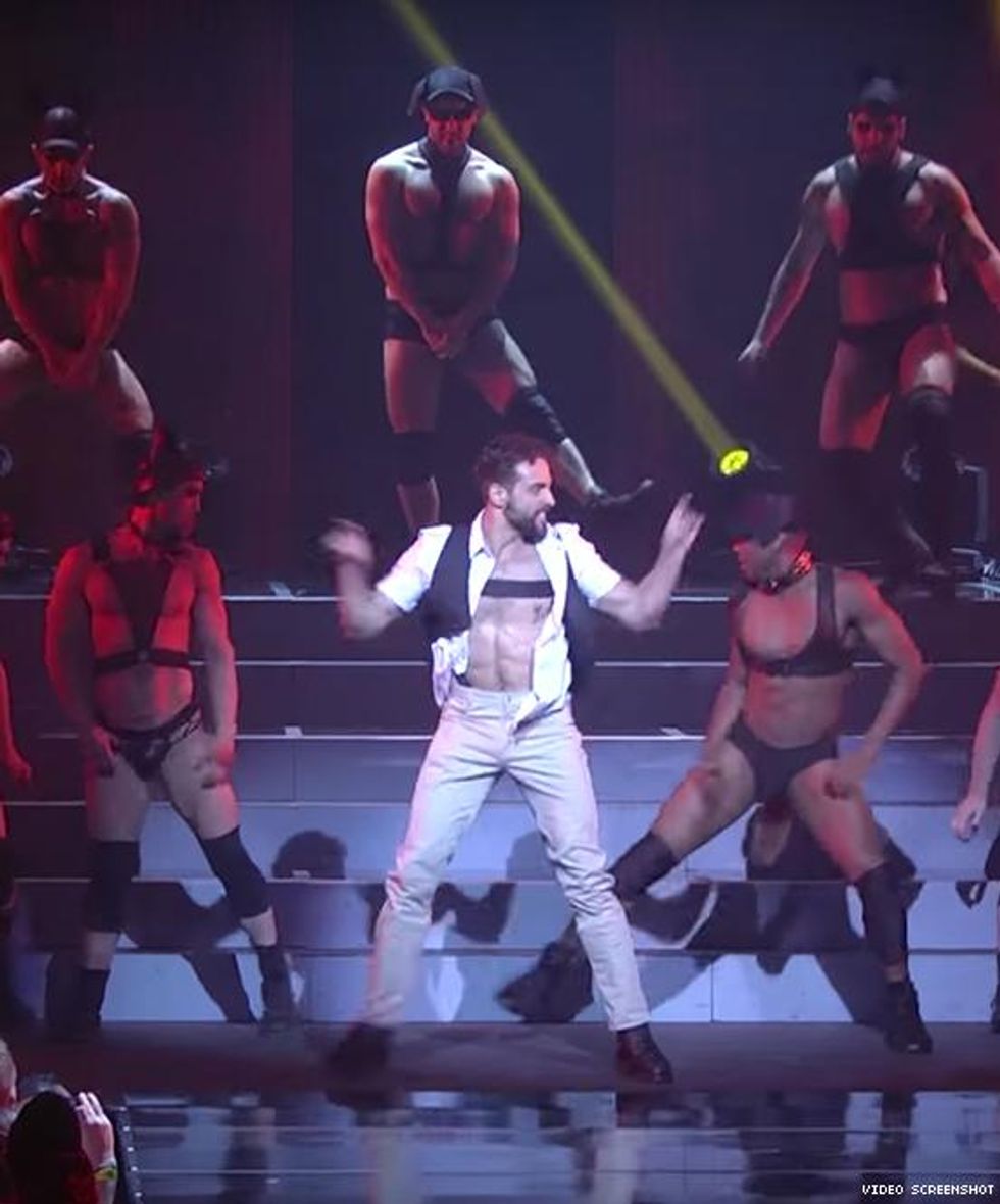 "Strip U Psych Class" Broadway Bares 2017