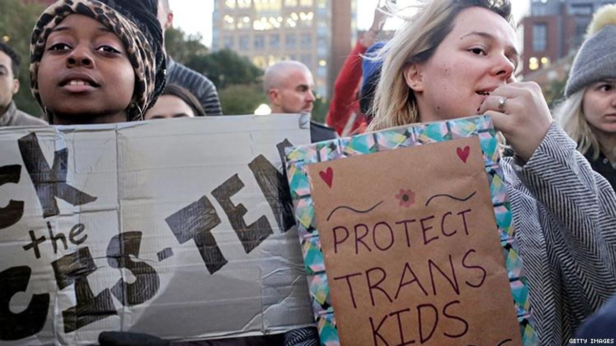 Study finds transgender and nonbinary students less safe if school restricts access to bathrooms and locker rooms that match gender identity.