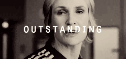 sue sylvester glee gif