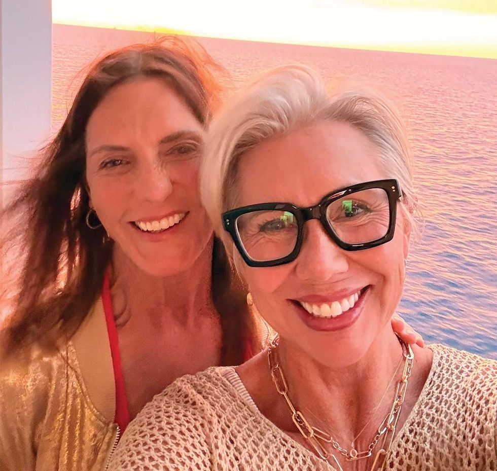 Susan Dost and Quincy Tessaverne