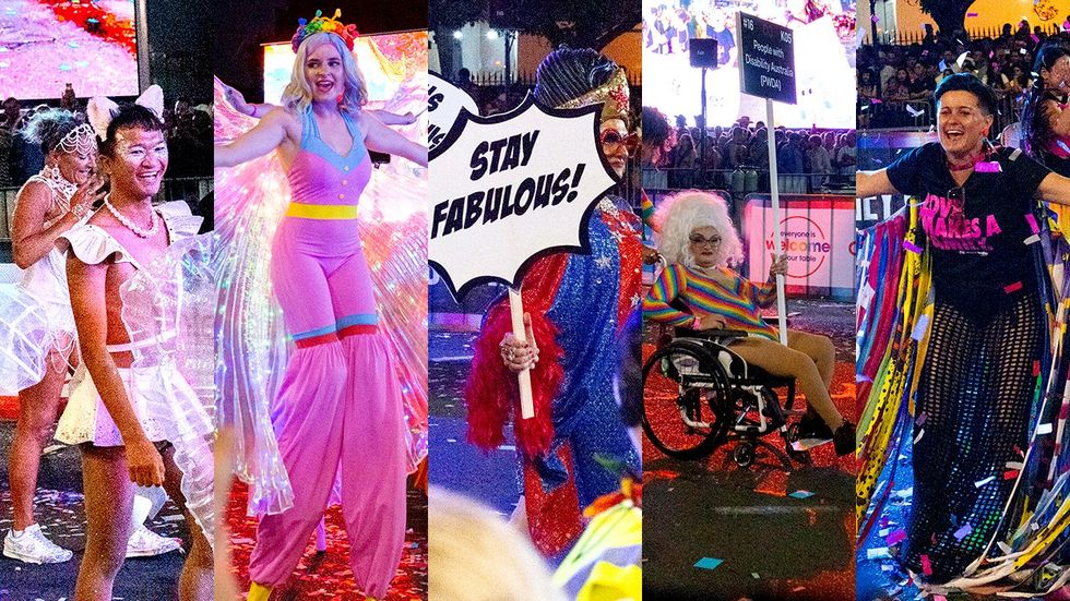 Sydney Australia LGBTQ Mardi Gras parade public celebration 2025