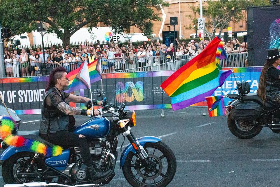 Sydney Australia LGBTQ Mardi Gras parade public celebration 2025