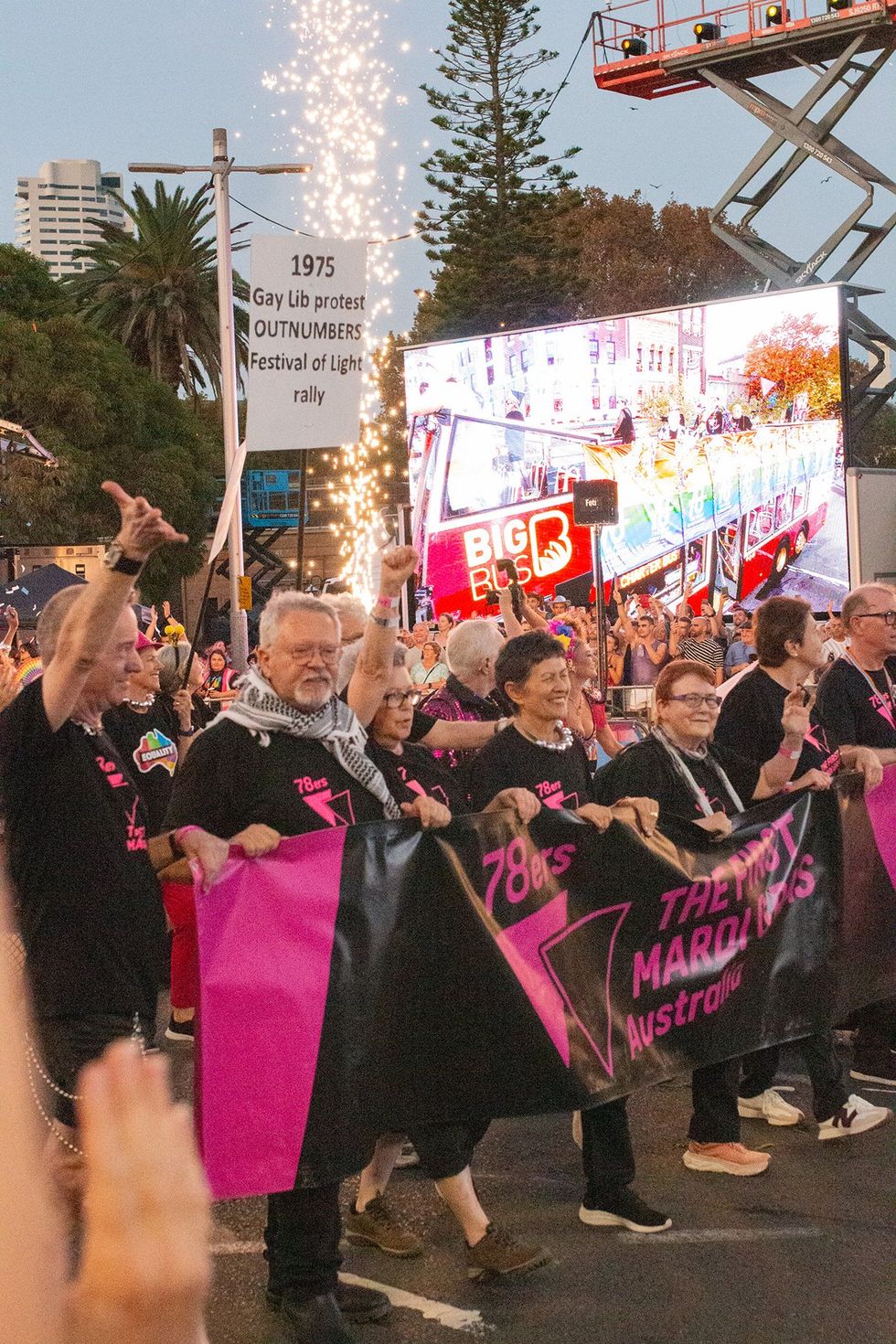 Sydney Australia LGBTQ Mardi Gras parade public celebration 2025