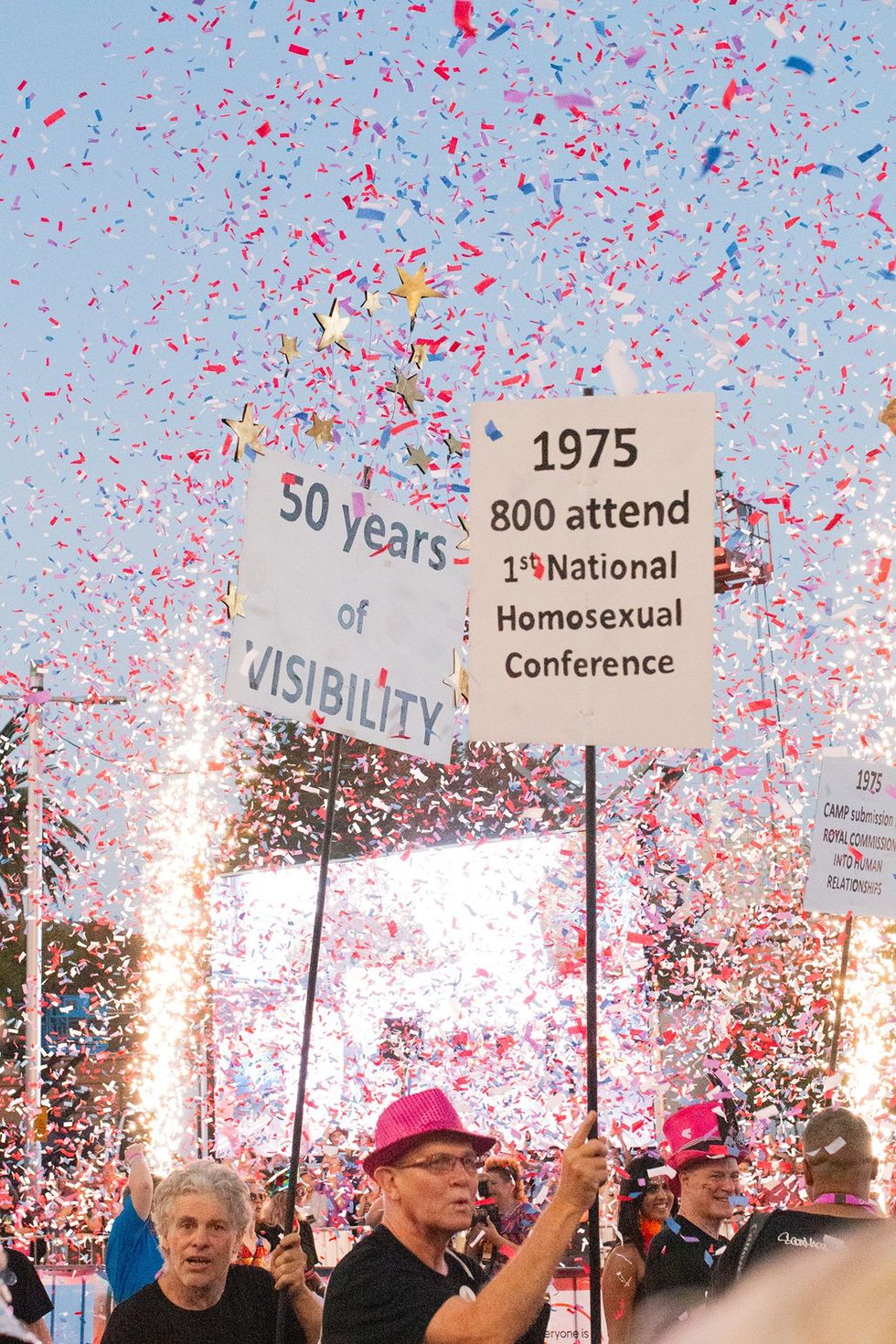 Sydney Australia LGBTQ Mardi Gras parade public celebration 2025