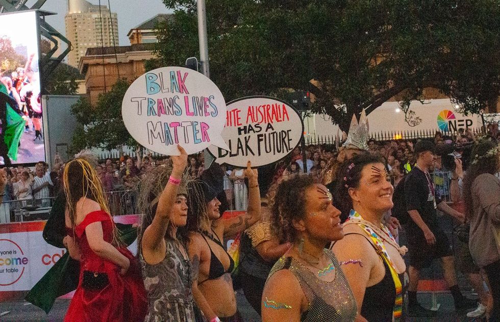 Sydney Australia LGBTQ Mardi Gras parade public celebration 2025