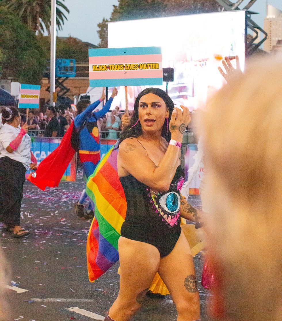 Sydney Australia LGBTQ Mardi Gras parade public celebration 2025