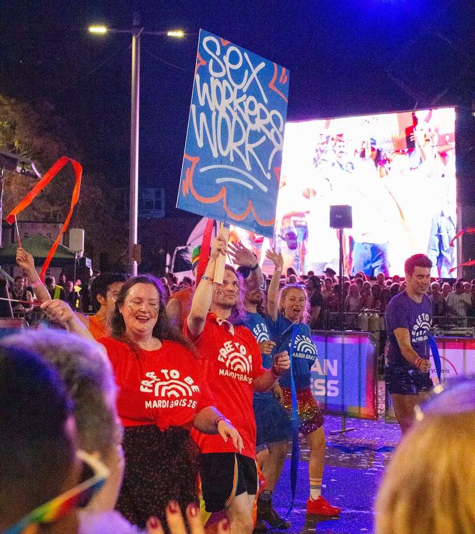 Sydney Australia LGBTQ Mardi Gras parade public celebration 2025